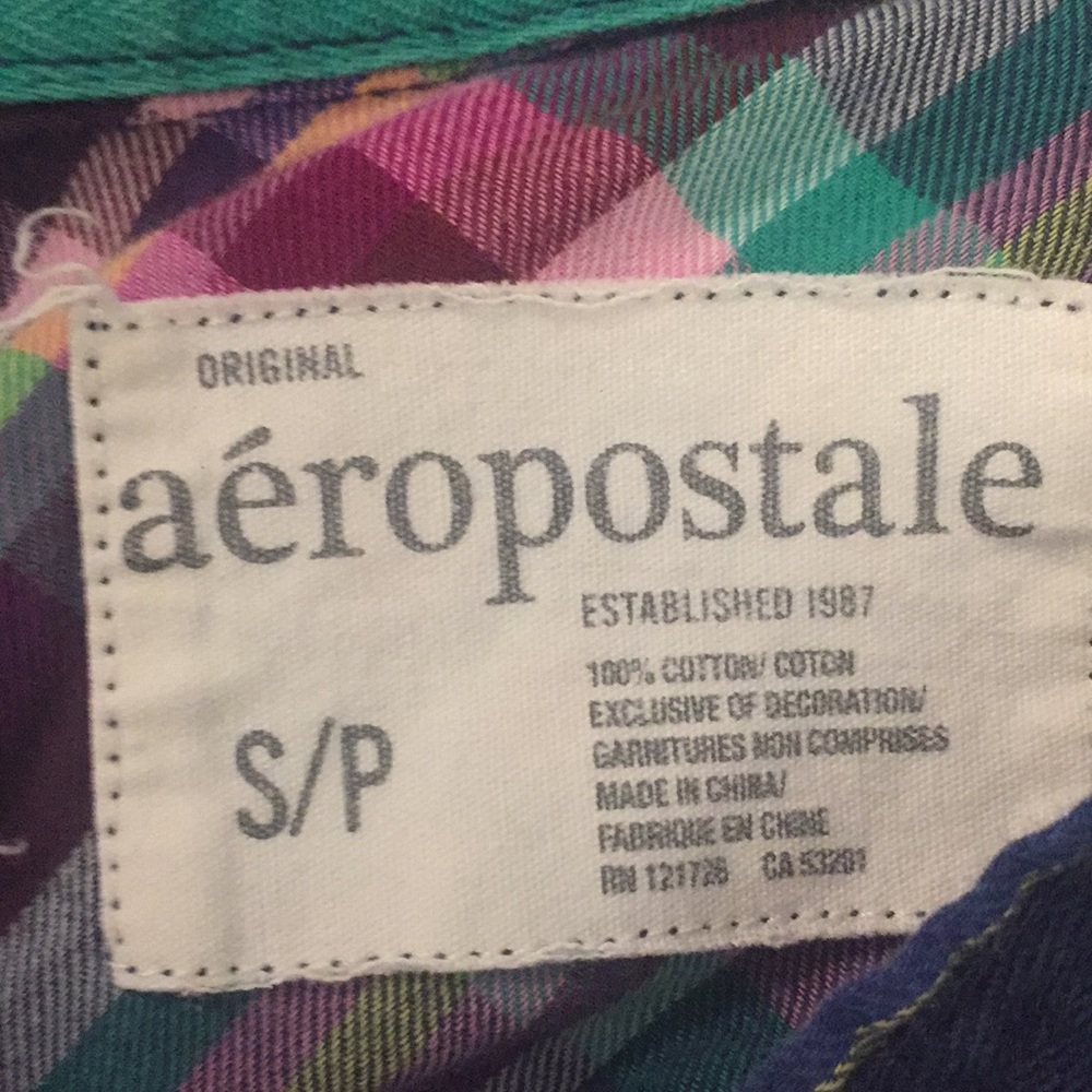 A flannel from Aeropostale